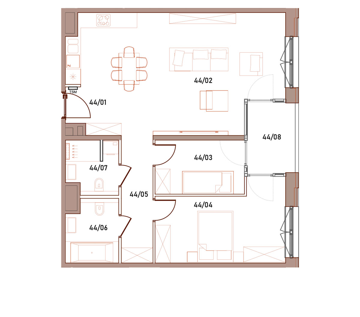 Plan mieszkania